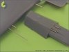 Master AM-48-017 Fw 190 A2 - A5 armament set (MG 17 barrel tips, MG FF barrels, MG 151 barrels in fairings) & Pitot Tube (1:48)